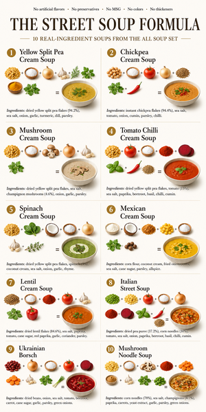 All Soup Set &mdash; 10 Flavors Variety Pack