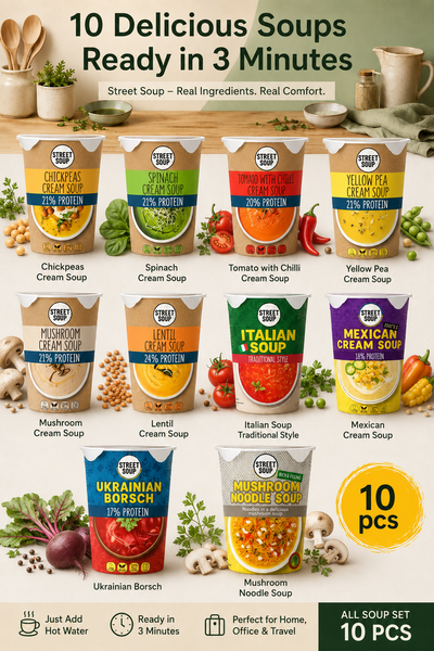 All Soup Set &mdash; 10 Flavors Variety Pack