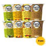 Set of 8 meals in a cup