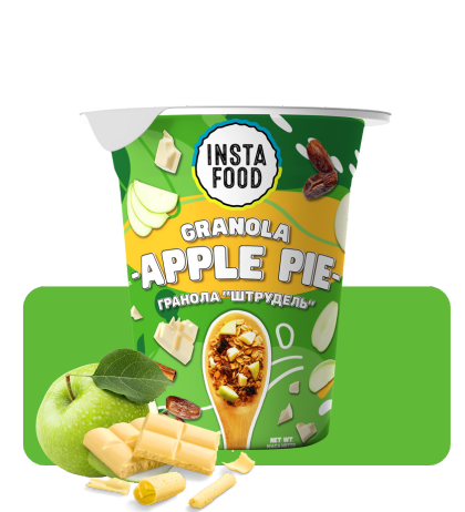 Set of 8 meals in a cup