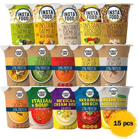 Mega set - 15 pcs