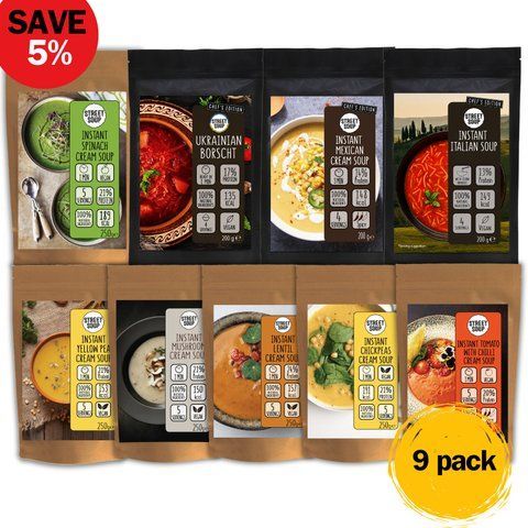 All Soups Collection Family Pack - 9 pcs